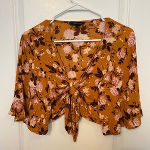 American Eagle Tie Top